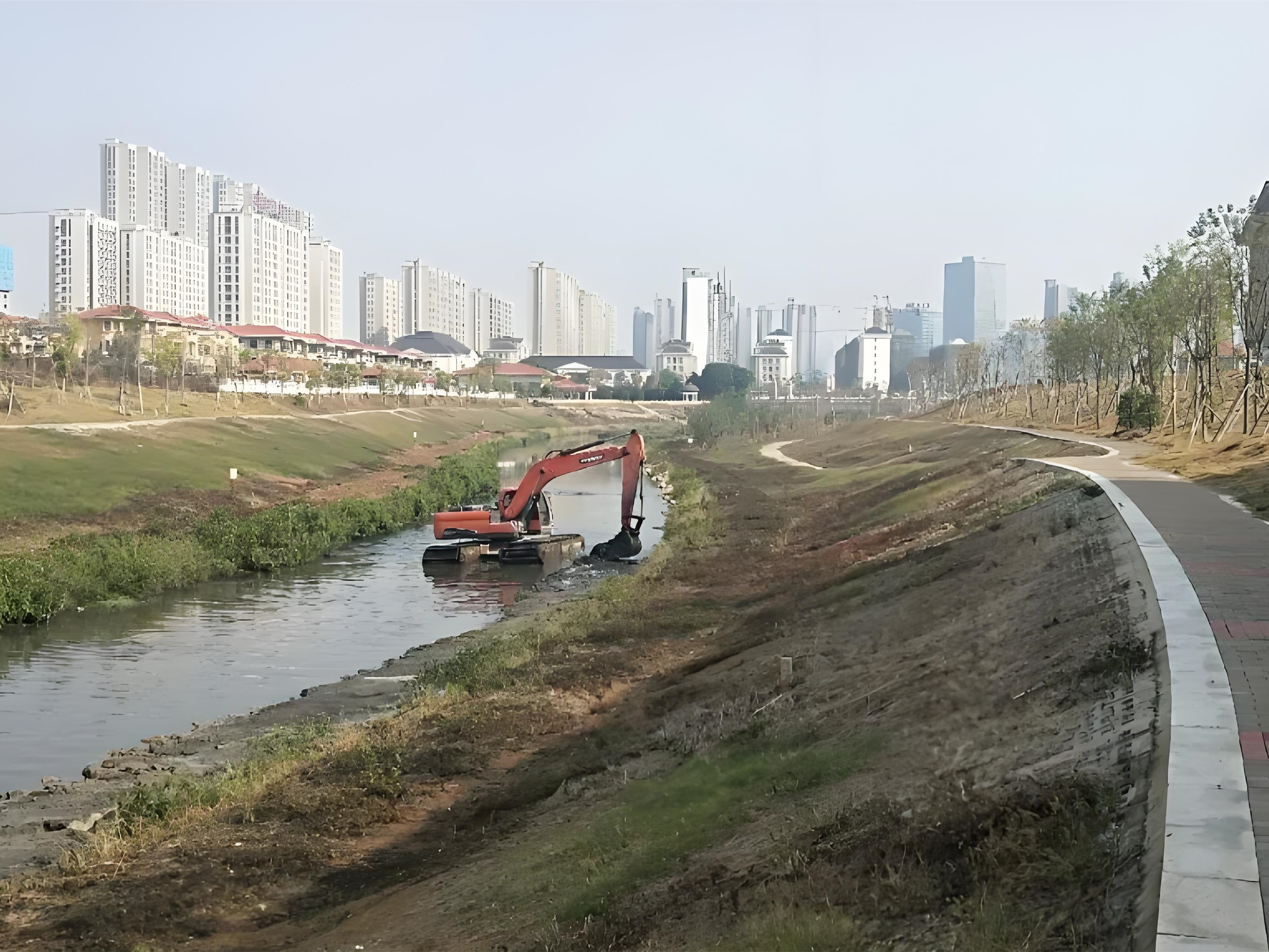 上海青浦區(qū)挖機(jī)清淤施工隊(duì)-沼澤地清淤后如何防止再次淤積？